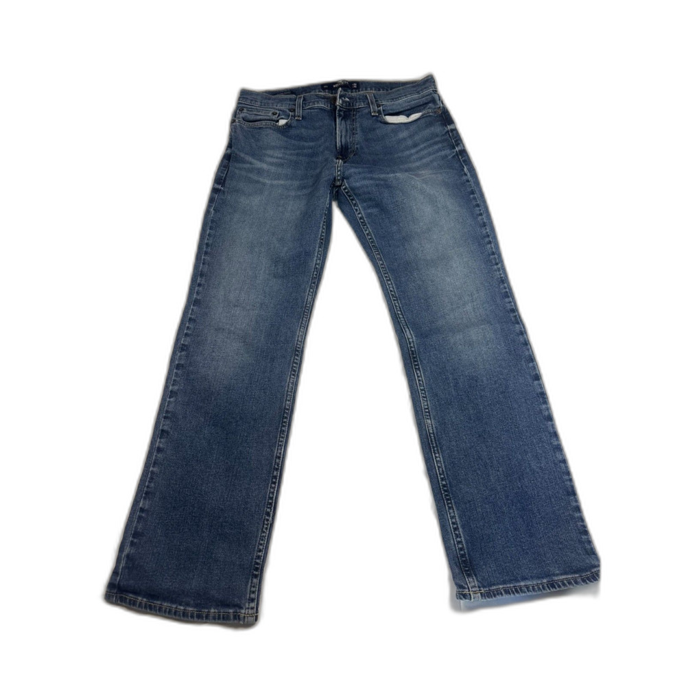 Hollister Medium Blue Classic Straight Epic Flex Jeans - Size 32x30